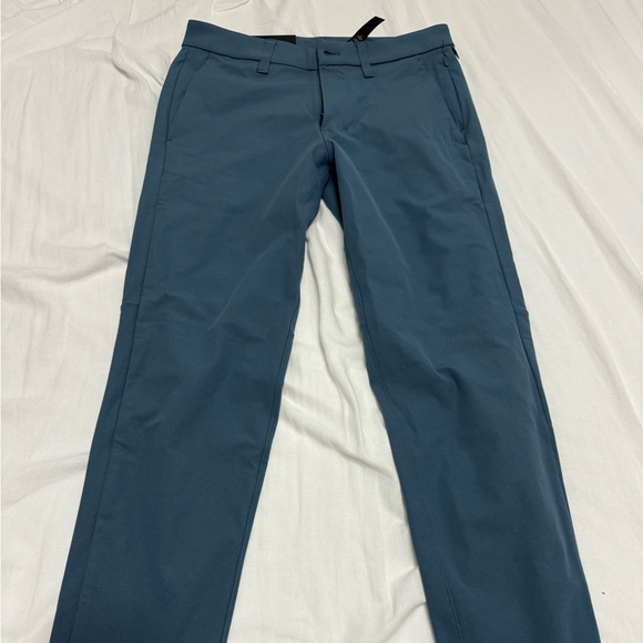 lululemon athletica Other - Men lululemon ABC Slim-Fit Trouser 28"L
Warpstreme Iron Blue color